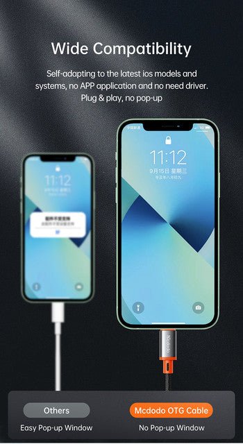 Mcdodo CA - 1440 Castle Series Type - C to Lightning Converter Cable - Saif Al Najmi KwOTG / ConnectorsMcdodoSaif Al Najmi KwCA-1440Mcdodo CA - 1440 Castle Series Type - C to Lightning Converter Cable - Saif Al Najmi Kw