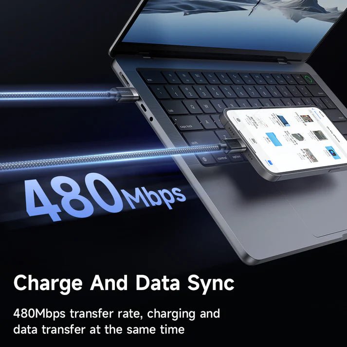 Mcdodo CA - 2000 USB - C to USB - C Magnetic Cable - Saif Al Najmi KwData CablesMcdodoSaif Al Najmi KwMcdodo CA - 2000 USB - C to USB - C Magnetic Cable - Saif Al Najmi Kw