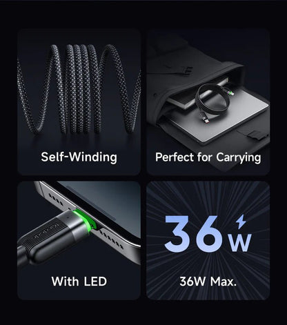 Mcdodo CA - 2010 Lightning Cable 1.2 Meters - Saif Al Najmi KwData CablesMcdodoSaif Al Najmi KwCA-2010Mcdodo CA - 2010 Lightning Cable 1.2 Meters - Saif Al Najmi Kw