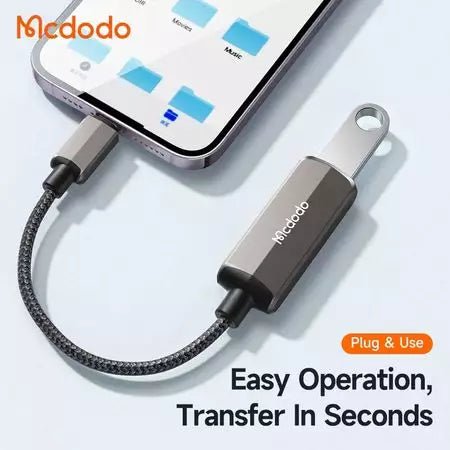 Mcdodo CA - 2690 2 in 1 USB Lightning OTG 3.0 Converter Adapter - Saif Al Najmi KwOTG / ConnectorsMcdodoSaif Al Najmi KwCA-2690Mcdodo CA - 2690 2 in 1 USB Lightning OTG 3.0 Converter Adapter - Saif Al Najmi Kw