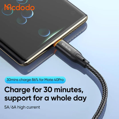 Mcdodo CA - 3010 USB to Lightning 1.2m Auto Power - Off Charging Cable - Saif Al Najmi KwData CablesMcdodoSaif Al Najmi KwCA-3010Mcdodo CA - 3010 USB to Lightning 1.2m Auto Power - Off Charging Cable - Saif Al Najmi Kw