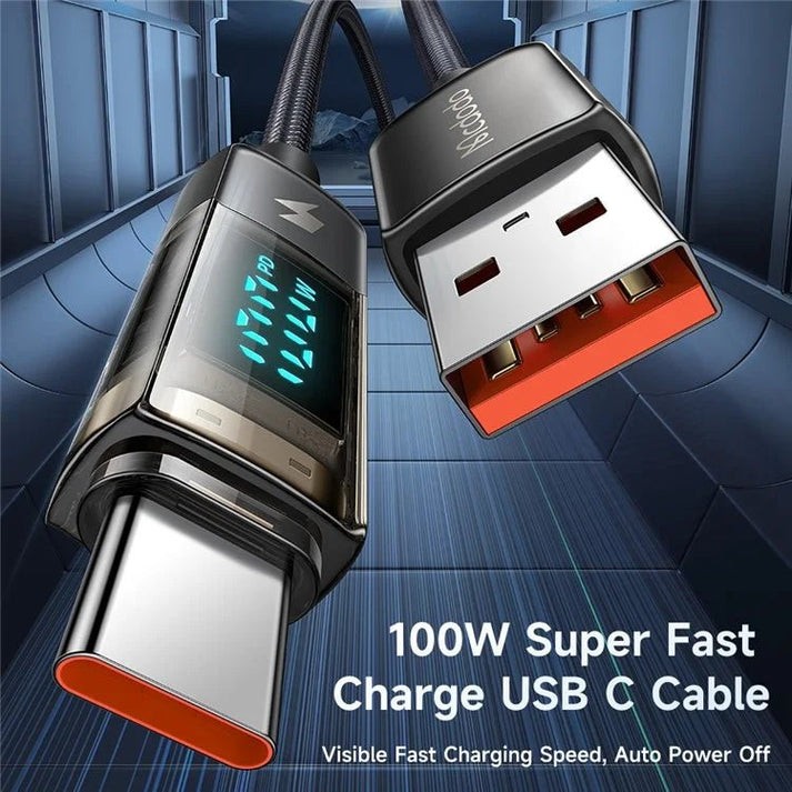 Mcdodo CA - 3630 1.2m 100W USB - A to Type - C Cable for iPhone 15 - Saif Al Najmi KwData CablesMcdodoSaif Al Najmi KwMcdodo CA - 3630 1.2m 100W USB - A to Type - C Cable for iPhone 15 - Saif Al Najmi Kw