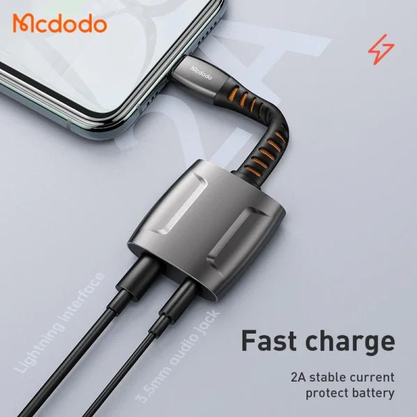mcdodo CA - 6340 Lightning to Lightning and DC3.5mm cable 0.1m - Saif Al Najmi KwOTG / ConnectorsMcdodoSaif Al Najmi KwCA-6340131112mcdodo CA - 6340 Lightning to Lightning and DC3.5mm cable 0.1m - Saif Al Najmi Kw