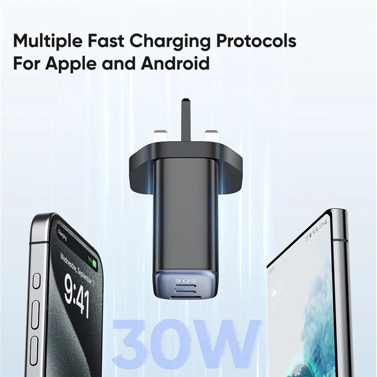 Mcdodo CH - 2170 30W 3 - Port Digital Display Fast Charger - Saif Al Najmi KwAdapterMcdodoSaif Al Najmi KwMcdodo CH - 2170 30W 3 - Port Digital Display Fast Charger - Saif Al Najmi Kw