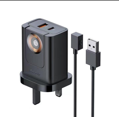 Mcdodo CH - 398 30W 2 - in - 1 UK Travel Charger 3Pin USB A + USB C + Watch Charger - Saif Al Najmi KwAdapterMcdodoSaif Al Najmi KwMcdodo CH - 398 30W 2 - in - 1 UK Travel Charger 3Pin USB A + USB C + Watch Charger - Saif Al Najmi Kw