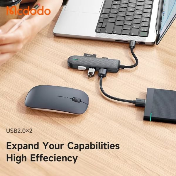 MCDODO HU - 143 5 in 1 Massive Expansion USB - C HUB - Saif Al Najmi KwUSB HubMcdodoSaif Al Najmi KwHU-143132201MCDODO HU - 143 5 in 1 Massive Expansion USB - C HUB - Saif Al Najmi Kw