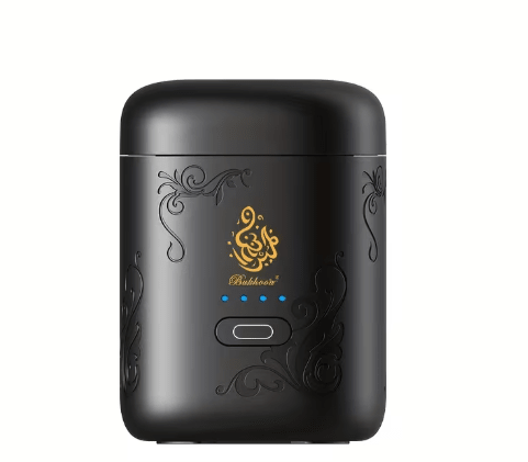 Mini Electronic Bukhoor Incense Holder – USB Rechargeable - Saif Al Najmi KwbukhurSaif Al Najmi KwSaif Al Najmi KwMini Electronic Bukhoor Incense Holder – USB Rechargeable