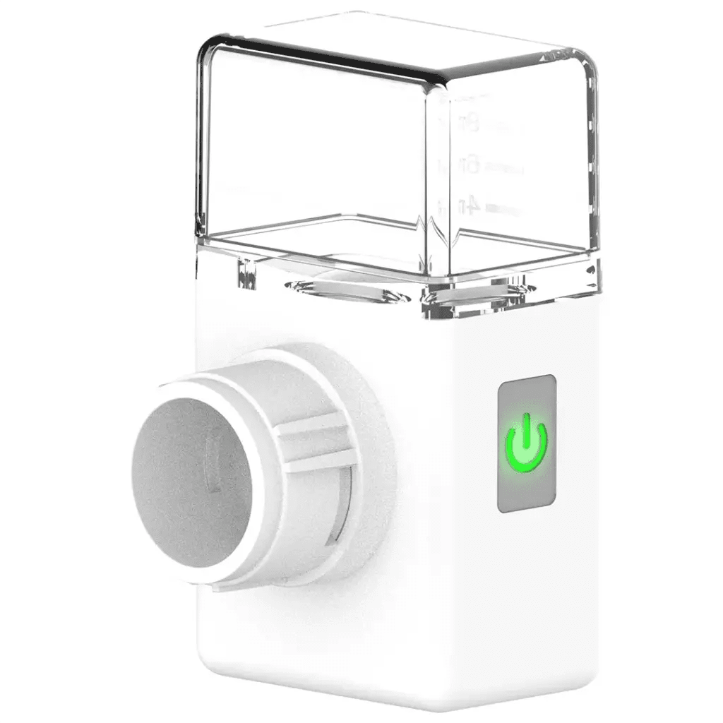 Mini Nebulizer Portable Mesh Inhaler USB Rechargeable Green Lion - White - Saif Al Najmi KwNebulizerGreen LionSaif Al Najmi KwMini Nebulizer Portable Mesh Inhaler USB Rechargeable Green Lion - White