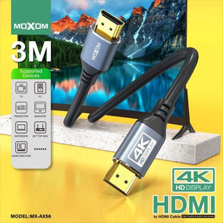 MOXOM MX - AX56 4K Ultra HD HDMI High Definition Connection Cable - Saif Al Najmi KwData CablesMOXOMSaif Al Najmi KwMX-AX56131946MOXOM MX - AX56 4K Ultra HD HDMI High Definition Connection Cable - Saif Al Najmi Kw