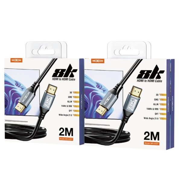 MOXOM MX - AX57 8K 2M HDMI CABLE - Saif Al Najmi KwData CablesMOXOMSaif Al Najmi KwMX-AX57131947MOXOM MX - AX57 8K 2M HDMI CABLE - Saif Al Najmi Kw