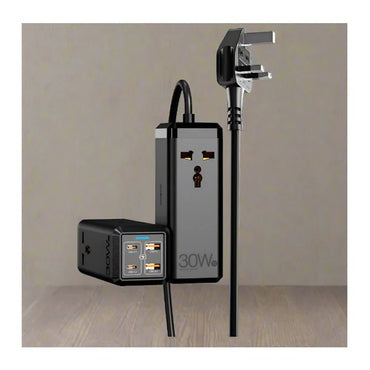 MOXOM MX - ST19 PD 30W 6 IN 1 2M UNIVERSAL SOCKET FAST CHARGER - Saif Al Najmi KwDesktop ChargersMOXOMSaif Al Najmi KwMOXOM MX - ST19 PD 30W 6 IN 1 2M UNIVERSAL SOCKET FAST CHARGER - Saif Al Najmi Kw