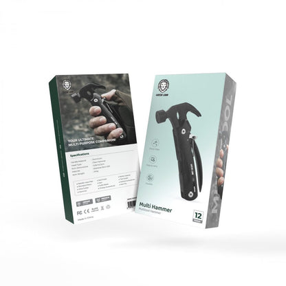 Multi Hammer Tool Green Lion Portable Foldable - Black - Saif Al Najmi KwTOOLKITGreen LionSaif Al Najmi KwMulti Hammer Tool Green Lion Portable Foldable - Black