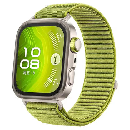 Huawei Watch Fit 3/4/4 Pro Nylon Loop Strap – Breathable Wristband