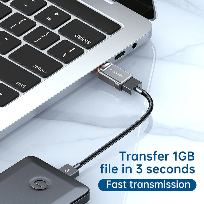 Mcdodo OT-8730 OTG USB-A 3.0 to Type-C Adapter - Saif Al Najmi Kw