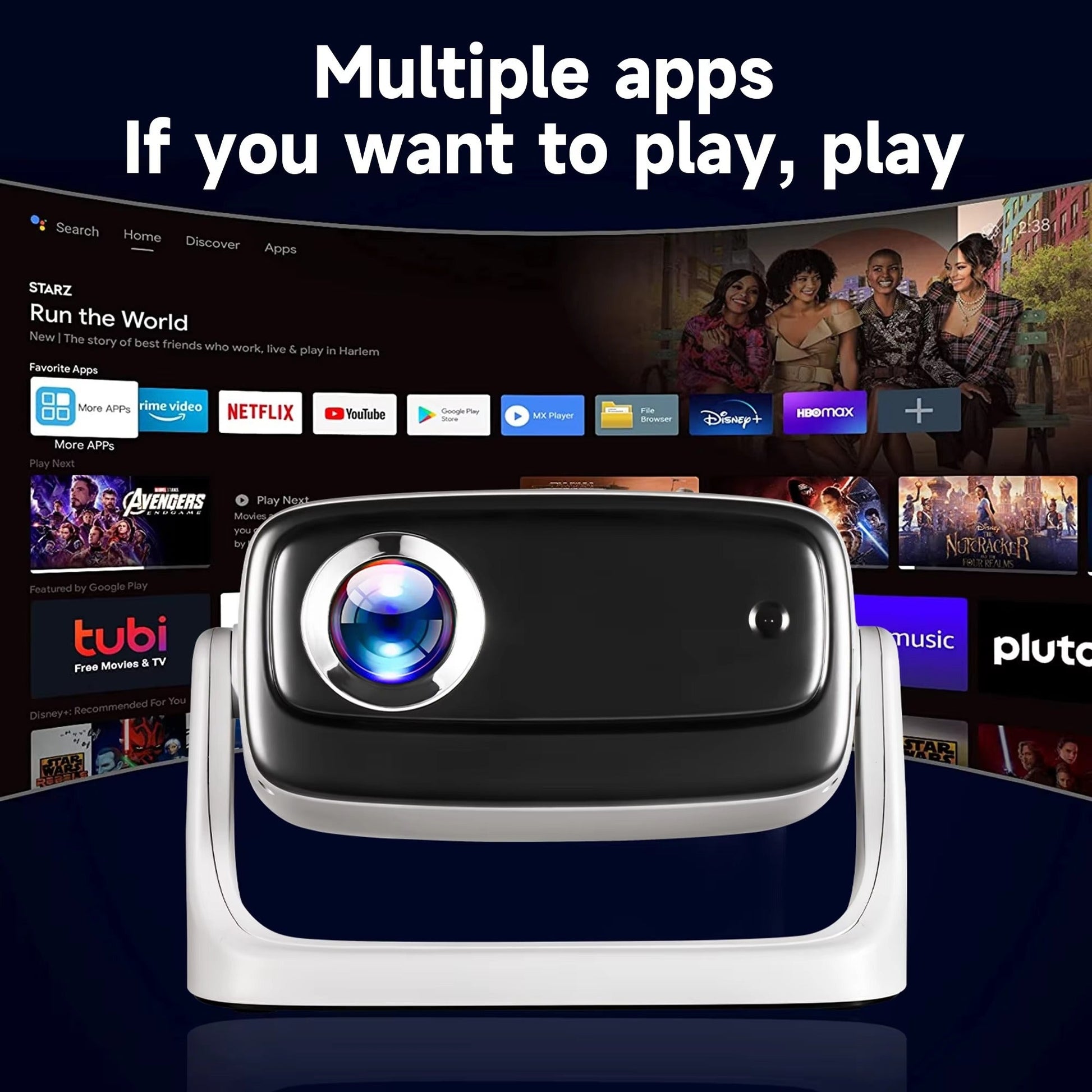 P10 Portable Android Smart Projector with Carry Bag - Saif Al Najmi KwPROJECTORP10Saif Al Najmi KwP10 Portable Android Smart Projector with Carry Bag