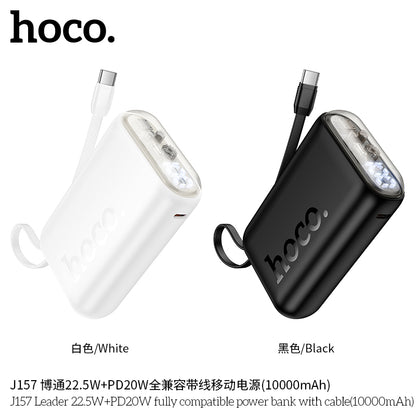 Hoco J157 Leader 22.5W + PD20W Power Bank – 10,000 mAh Fast Charger