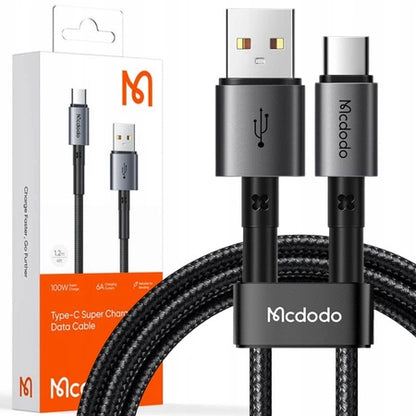McDodo CA-3591 USB-C to USB-C Cable – Prism Series 100W, 1.8M