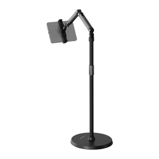 Porodo 360° Rotatable Phone & Tablet Floor Stand 1.65m - Saif Al Najmi KwPhone HolderPorodoSaif Al Najmi KwPorodo 360° Rotatable Phone & Tablet Floor Stand 1.65m