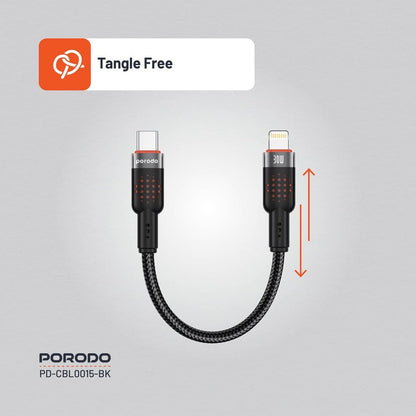 Porodo Braided USB - C to Lightning Fast Charging Cable - Saif Al Najmi KwData CablesPorodoSaif Al Najmi KwPorodo Braided USB - C to Lightning Fast Charging Cable