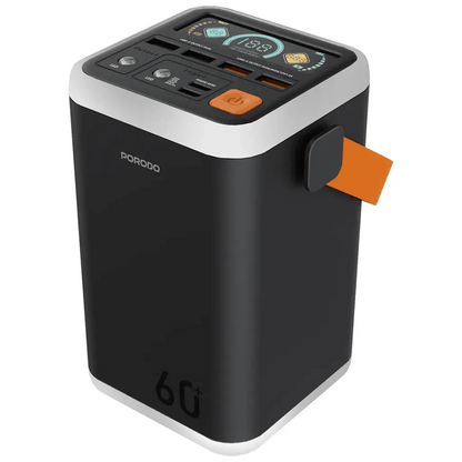 Porodo Cappadoc 60000mAh Multi - Port Power Bank with TFT Display - Saif Al Najmi KwPower BankPorodoSaif Al Najmi KwPorodo Cappadoc 60000mAh Multi - Port Power Bank with TFT Display - Saif Al Najmi Kw