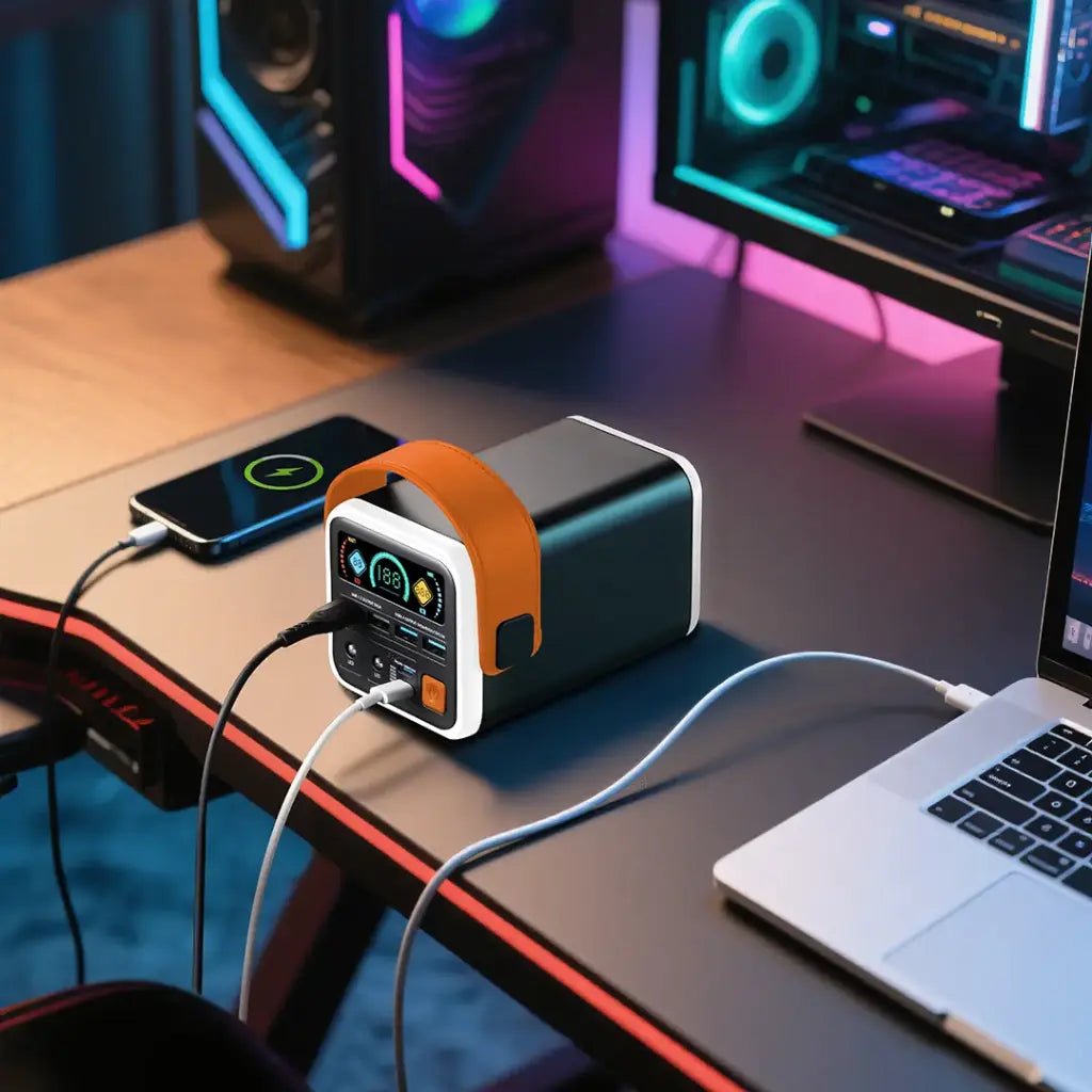 Porodo Cappadoc 60000mAh Multi - Port Power Bank with TFT Display - Saif Al Najmi KwPower BankPorodoSaif Al Najmi KwPorodo Cappadoc 60000mAh Multi - Port Power Bank with TFT Display
