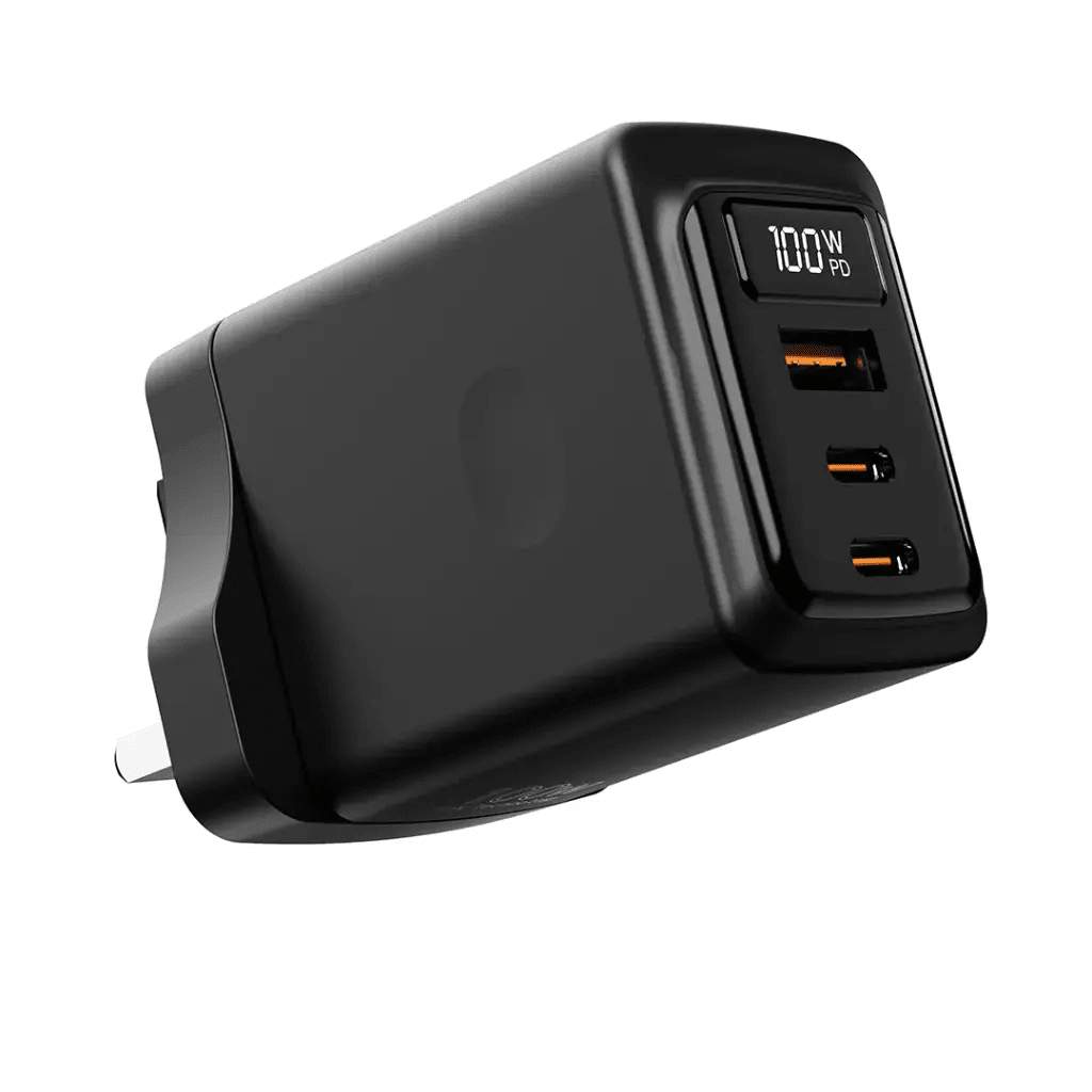 Porodo GaN 100W Multi - Port Wall Charger - Saif Al Najmi KwWall ChargerPorodoSaif Al Najmi KwPorodo GaN 100W Multi - Port Wall Charger - Saif Al Najmi Kw