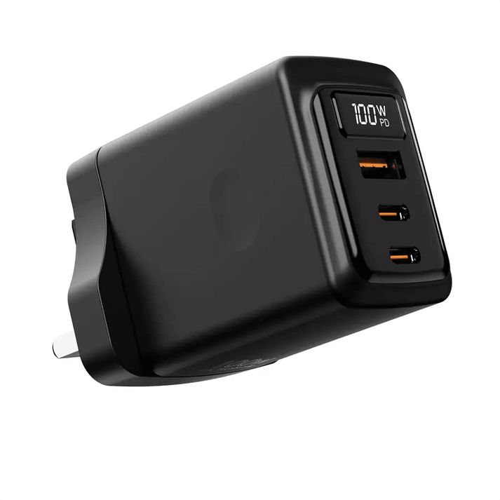 Porodo GaN 100W Multi - Port Wall Charger - Saif Al Najmi KwWall ChargerPorodoSaif Al Najmi KwPorodo GaN 100W Multi - Port Wall Charger - Saif Al Najmi Kw