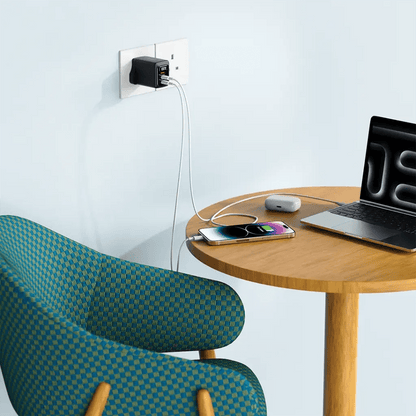 Porodo GaN 100W Multi - Port Wall Charger - Saif Al Najmi KwWall ChargerPorodoSaif Al Najmi KwPorodo GaN 100W Multi - Port Wall Charger