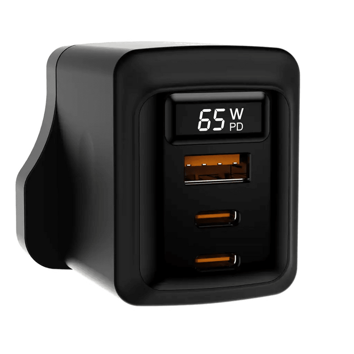 Porodo GaN 65W Multi - Port Wall Charger - Saif Al Najmi KwWall ChargerPorodoSaif Al Najmi KwPorodo GaN 65W Multi - Port Wall Charger - Saif Al Najmi Kw