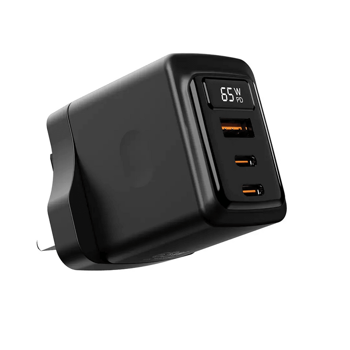 Porodo GaN 65W Multi - Port Wall Charger - Saif Al Najmi KwWall ChargerPorodoSaif Al Najmi KwPorodo GaN 65W Multi - Port Wall Charger