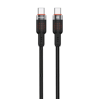 Porodo USB C to USB C Aluminum Braided Fast Charging Cable - Saif Al Najmi KwData CablesPorodoSaif Al Najmi KwPorodo USB C to USB C Aluminum Braided Fast Charging Cable