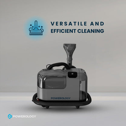 Powerology 1200W Spot & Stain Cleaner Hot Water Steam - Black - Saif Al Najmi KwSpot CleanerPowerologySaif Al Najmi KwPowerology 1200W Spot & Stain Cleaner Hot Water Steam - Black