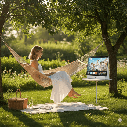 Powerology 27 Inch Portable FHD Smart TV Android 14 38400mAh - Saif Al Najmi KwgadgetspowerologySaif Al Najmi KwPowerology 27 Inch Portable FHD Smart TV Android 14 38400mAh