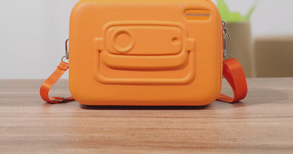 جهاز عرض ذكي محمول يعمل بنظام أندرويد P10 مع حقيبة حمل 