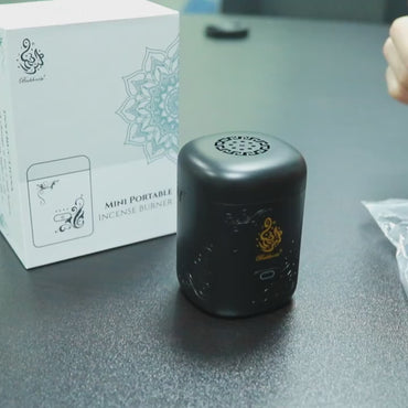 Mini Electronic Bukhoor Incense Holder – USB Rechargeable