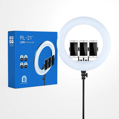 RL - 21 LED Ring Light – Soft Light, High CRI & Safe Touch - Saif Al Najmi KwLED LightSaif Al Najmi KwSaif Al Najmi KwRL - 21 LED Ring Light – Soft Light, High CRI & Safe Touch