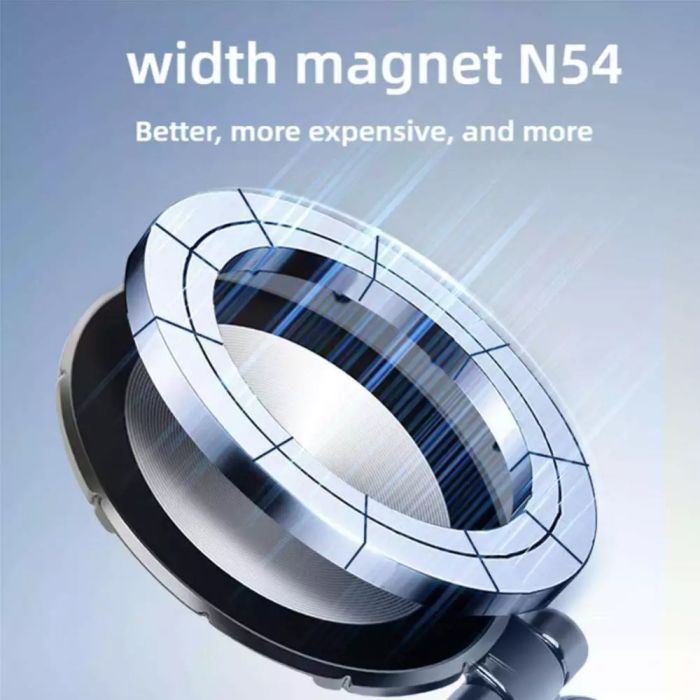 Rotatable Magnetic Vacuum Suction Phone Mount - Secure and Adjustable - Saif Al Najmi Kw