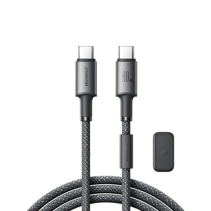 S - A50 Unlimited Series 60W Fast Charging Data Cable (Type - C to Type - C) – 1.2m, Dark Gray - Saif Al Najmi KwData CablesJOYROOMSaif Al Najmi KwS - A50 Unlimited Series 60W Fast Charging Data Cable (Type - C to Type - C) – 1.2m, Dark Gray