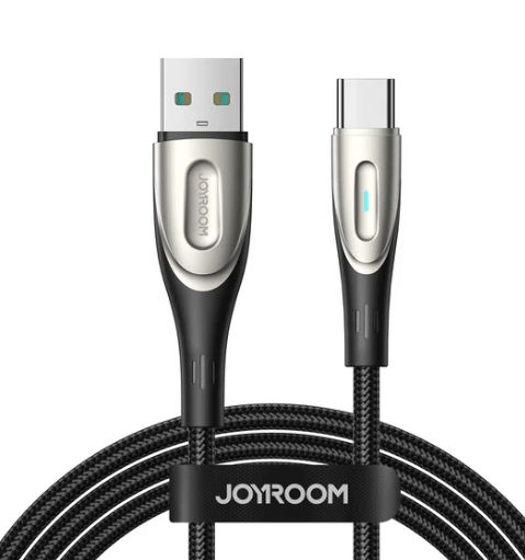 SA27 - AL3 / SA27 - AC3 3A Fast Charging Data Cable (Lightning / Type - C) – 1.2M - Saif Al Najmi KwData CablesJOYROOMSaif Al Najmi KwTYPE CSA27 - AL3 / SA27 - AC3 3A Fast Charging Data Cable (Lightning / Type - C) – 1.2M
