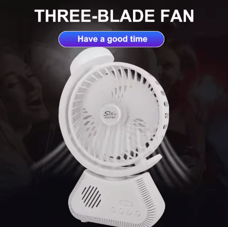 Sing - e ZQS F803 Mini Desktop Fan with Bluetooth Speaker – USB Rechargeable - Saif Al Najmi KwCooling FansSaif Al NajmiSaif Al Najmi KwSing - e ZQS F803 Mini Desktop Fan with Bluetooth Speaker – USB Rechargeable