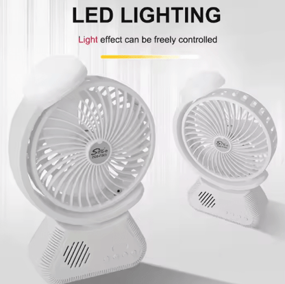 Sing - e ZQS F803 Mini Desktop Fan with Bluetooth Speaker – USB Rechargeable - Saif Al Najmi KwCooling FansSaif Al NajmiSaif Al Najmi KwSing - e ZQS F803 Mini Desktop Fan with Bluetooth Speaker – USB Rechargeable