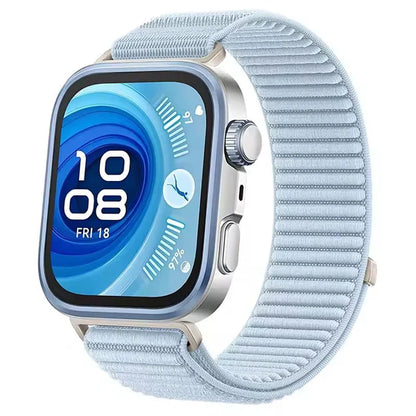 Huawei Watch Fit 3/4/4 Pro Nylon Loop Strap – Breathable Wristband