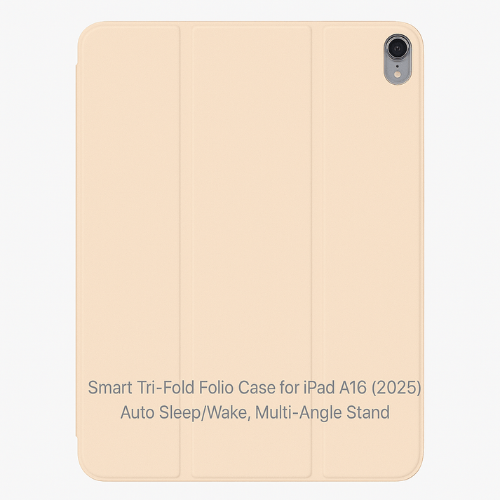 Smart Tri - Fold Folio Case for HUAWEI MatePad SE 11 – Magnetic Cover & Stand - Saif Al Najmi KwIPAD COVERSSaif Al Najmi KwSaif Al Najmi KwBeigeSmart Tri - Fold Folio Case for HUAWEI MatePad SE 11 – Magnetic Cover & Stand