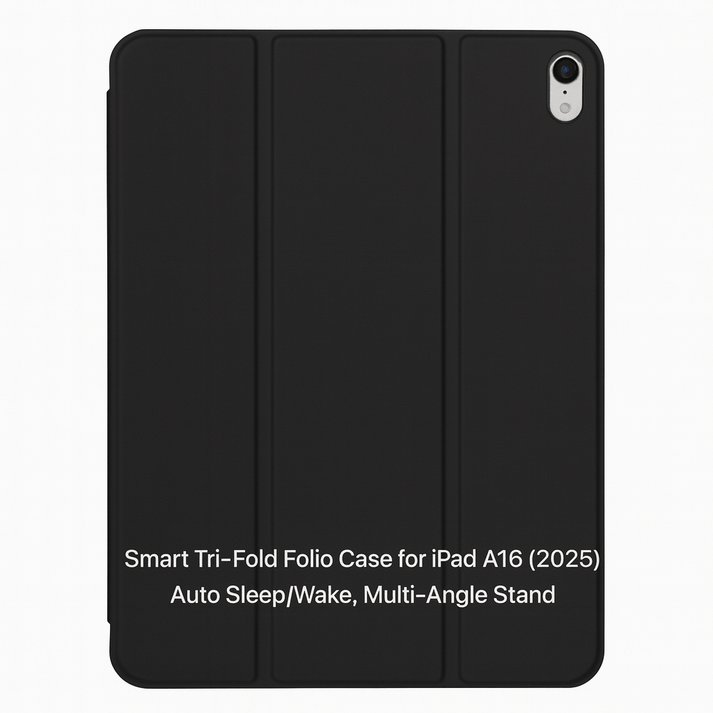Smart Tri - Fold Folio Case for HUAWEI MatePad SE 11 – Magnetic Cover & Stand - Saif Al Najmi KwIPAD COVERSSaif Al Najmi KwSaif Al Najmi KwBlackSmart Tri - Fold Folio Case for HUAWEI MatePad SE 11 – Magnetic Cover & Stand