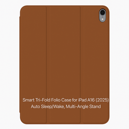 Smart Tri - Fold Folio Case for HUAWEI MatePad SE 11 – Magnetic Cover & Stand - Saif Al Najmi KwIPAD COVERSSaif Al Najmi KwSaif Al Najmi KwBrownSmart Tri - Fold Folio Case for HUAWEI MatePad SE 11 – Magnetic Cover & Stand