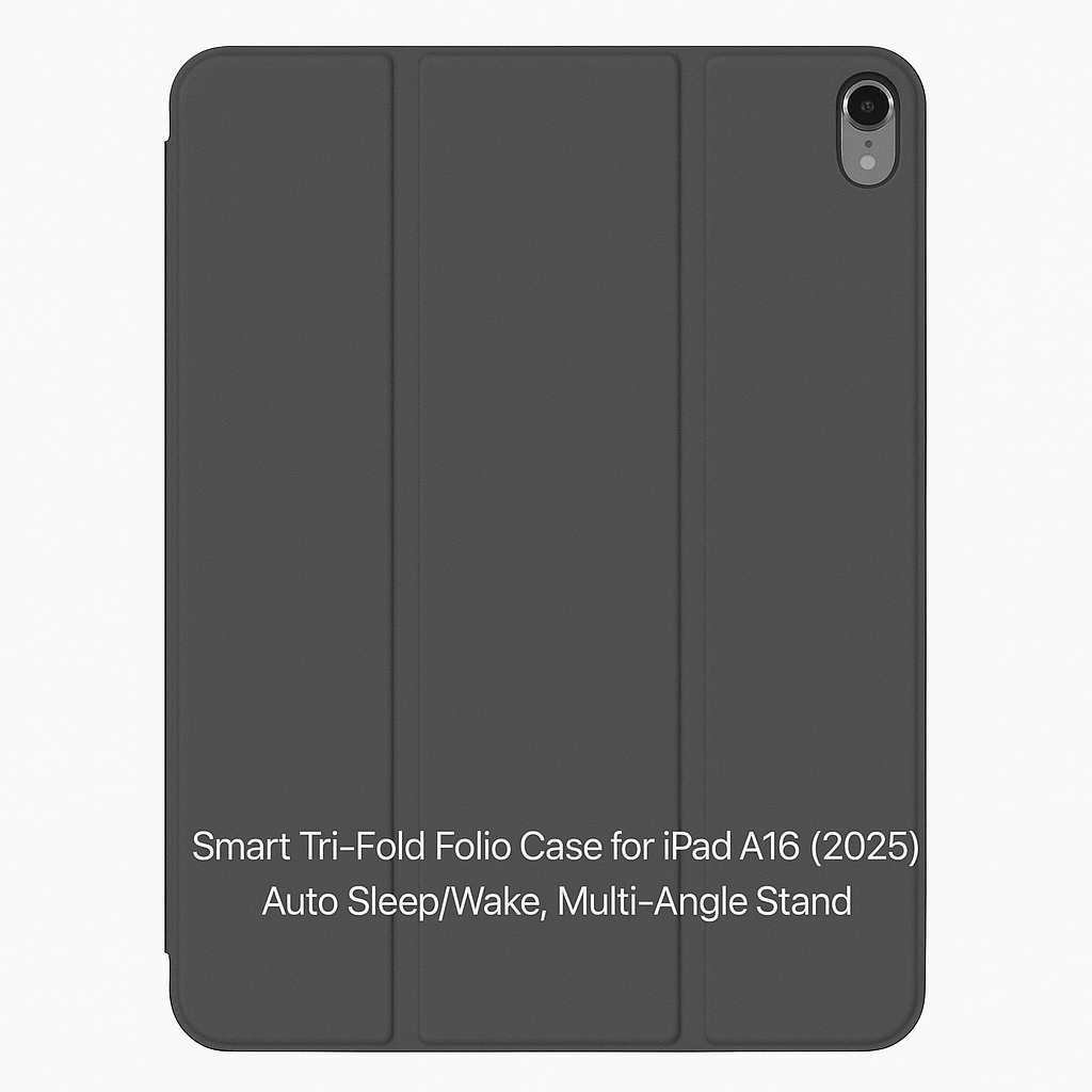 Smart Tri - Fold Folio Case for HUAWEI MatePad SE 11 – Magnetic Cover & Stand - Saif Al Najmi KwIPAD COVERSSaif Al Najmi KwSaif Al Najmi Kwdark greySmart Tri - Fold Folio Case for HUAWEI MatePad SE 11 – Magnetic Cover & Stand