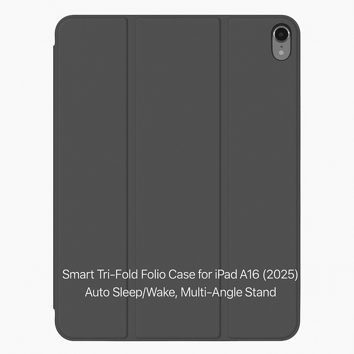 Smart Tri - Fold Folio Case for HUAWEI MatePad SE 11 – Magnetic Cover & Stand - Saif Al Najmi KwIPAD COVERSSaif Al Najmi KwSaif Al Najmi Kwdark greySmart Tri - Fold Folio Case for HUAWEI MatePad SE 11 – Magnetic Cover & Stand