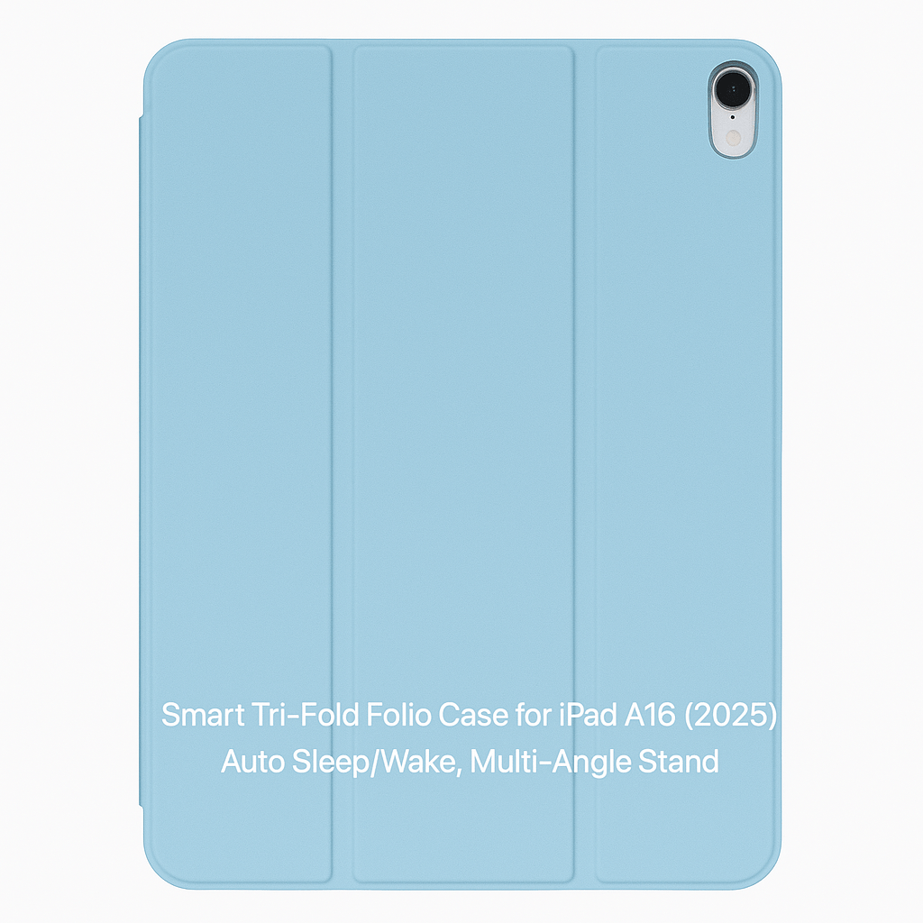 Smart Tri - Fold Folio Case for HUAWEI MatePad SE 11 – Magnetic Cover & Stand - Saif Al Najmi KwIPAD COVERSSaif Al Najmi KwSaif Al Najmi KwLight BlueSmart Tri - Fold Folio Case for HUAWEI MatePad SE 11 – Magnetic Cover & Stand