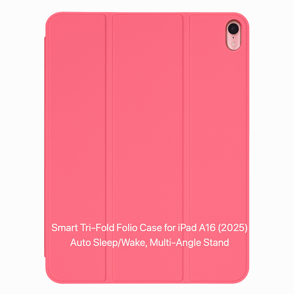 Smart Tri - Fold Folio Case for HUAWEI MatePad SE 11 – Magnetic Cover & Stand - Saif Al Najmi KwIPAD COVERSSaif Al Najmi KwSaif Al Najmi KwPinkSmart Tri - Fold Folio Case for HUAWEI MatePad SE 11 – Magnetic Cover & Stand