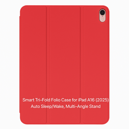 Smart Tri - Fold Folio Case for HUAWEI MatePad SE 11 – Magnetic Cover & Stand - Saif Al Najmi KwIPAD COVERSSaif Al Najmi KwSaif Al Najmi KwRedSmart Tri - Fold Folio Case for HUAWEI MatePad SE 11 – Magnetic Cover & Stand